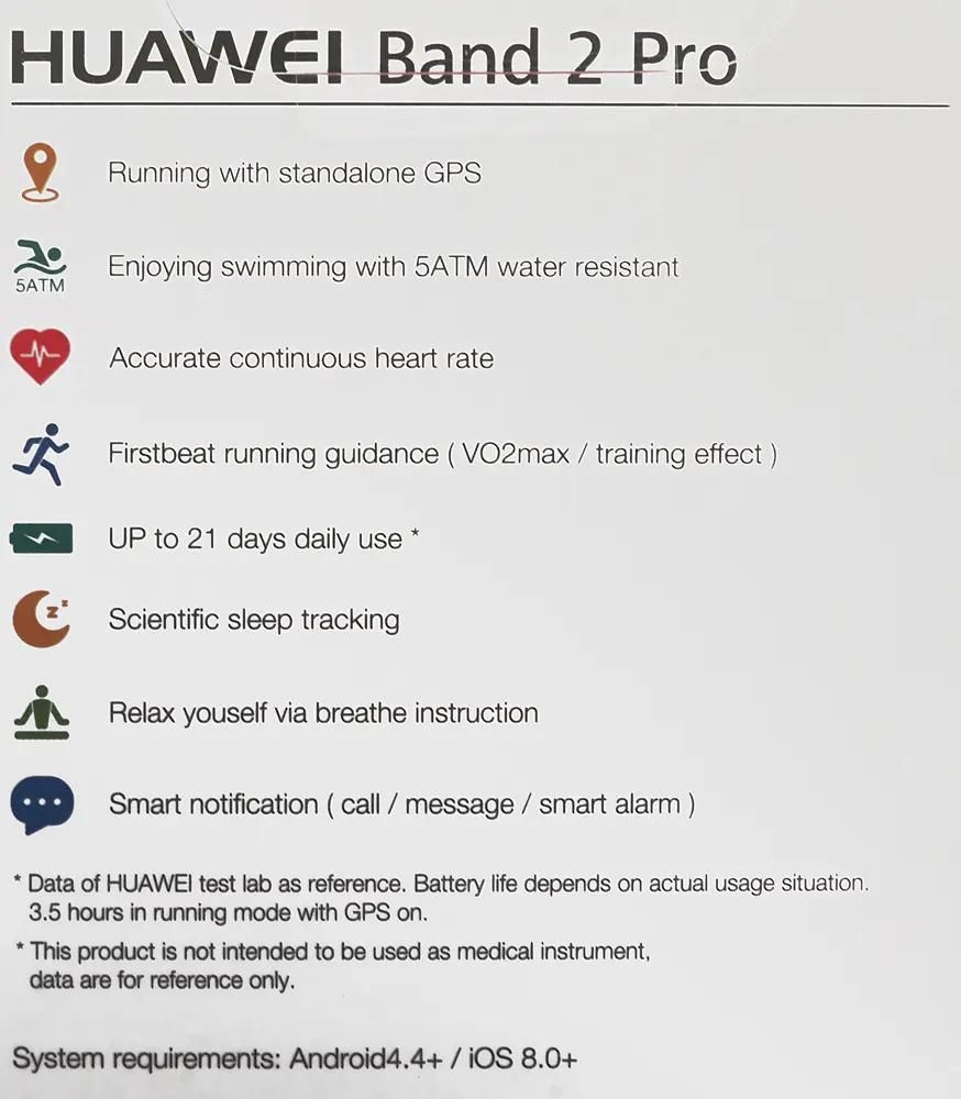 Huawei band 2 pro continuous heart rate shop