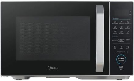 Микроволновая печь Midea EM825P2ET-S, 800Вт, 25л, серебристый