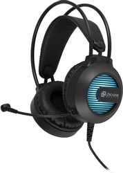 Гарнитура игровая Oklick HS-L300G, проводные, черный