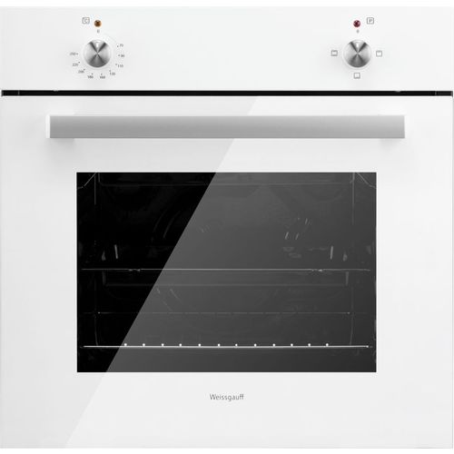 Духовой шкаф электрический WEISSGAUFF EOM 180 W, 50л, дверца с 2 стеклами, белый