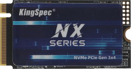256ГБ SSD накопитель KINGSPEC NXM-256 M.2 2242, PCIe 3.0 x4, M.2