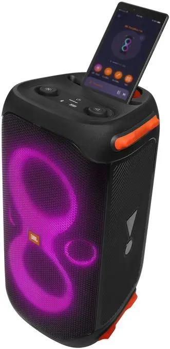 Музыкальный центр JBL Partybox 110, 160Вт, Bluetooth, USB, черный