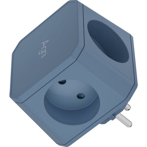 Сетевой разветвитель AGNI TP-WJ4E, синий [tp-wj4e-blue]