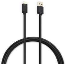 Изображение товара Кабель Buro USB Type-C (m) -  USB (m),  1м,  3A,  черный [bu-usb3.2-ac-1mb]