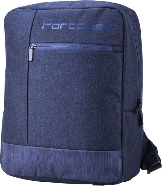 Рюкзак PortCase KBP-132BU, 38 х 44 х 6 см, 0.4кг, синий