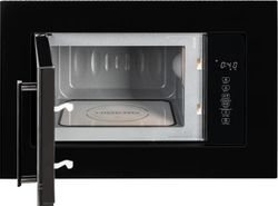 Встраиваемая микроволновая печь HIBERG i-VM 6502 B, 20л, 800Вт, черный