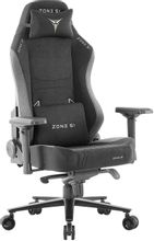 Изображение товара Кресло игровое ZONE 51 Citadel, ткань дышащая, до 150кг, мультиблок, регулируемые 4D подлокотники, черный Изображение товара Кресло игровое ZONE 51 Citadel, ткань дышащая, до 150кг, мультиблок, регулируемые 4D подлокотники, черный