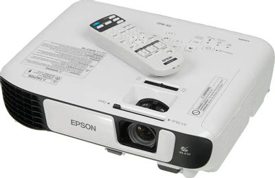 Проектор Epson EB-W42,  белый,  Wi-Fi [v11h845040]