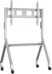 Стойка для телевизора Kromax OMEGA-12, 32-120", напольный, серебристый