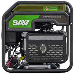 Бензиновый генератор SAV G5000Ei, 230/12 В, 5кВт