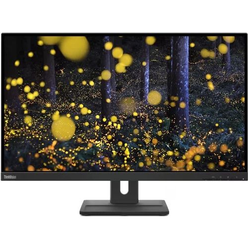 27" Монитор Lenovo ThinkVision E27q-20, 2560x1440, IPS, 75Гц, 1хHDMI, 1хDP, черный [62d0gat1is]