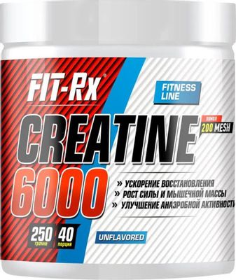 Обзор товара креатин FIT-RX Creatine 6000, порошок , 250гр [00034 ...