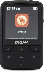 MP3 плеер Digma Z5 BT flash, 16ГБ, черный