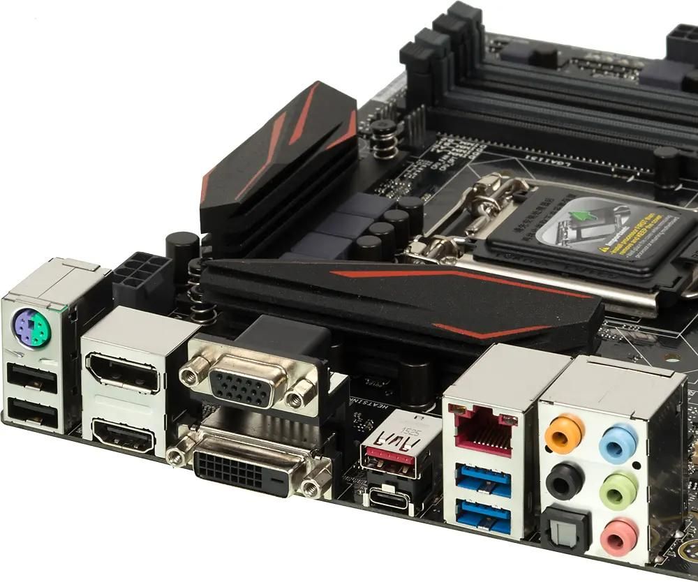 Asus h170 pro motherboard top
