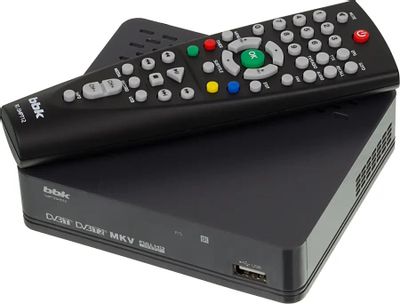Обзор товара ресивер DVB-T2 BBK SMP124HDT2, темно-серый (878583) в ...
