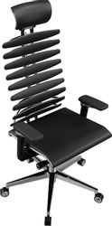 Кресло руководителя МЕТТА Equalizer L2-47D, экокожа, до 150кг, черный