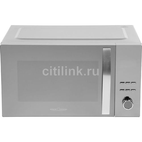 Микроволновая печь PROFI COOK PC-MWG 1176 H, 800Вт, 23л, серебристый