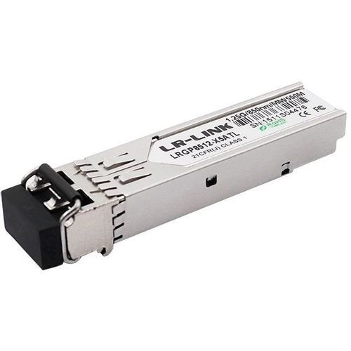 Трансивер LR-LINK LRGP8512-X5ATLD, оптич., SFP, LC Duplex, 1.25 Гбит/с, Тх: 850нм, Rх: 850нм, до 0.5км