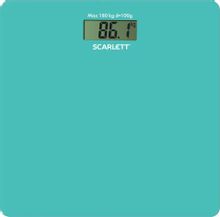Изображение товара Напольные весы Scarlett SC-BS33E035 до 180кг голубые