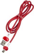 Изображение товара Кабель Redline Candy Lightning USB 1м 2A красный для Apple