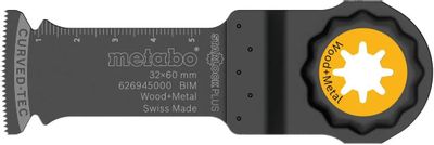 Полотно METABO STARLOCK PLUS BIM,  универсальные, 62мм,  1.3 - 1.3 мм,  1шт [626945000]