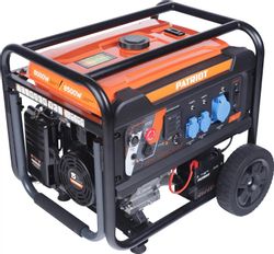 Бензиновый генератор Patriot GRA 8500AWS, 220/12 В, 8.5кВт