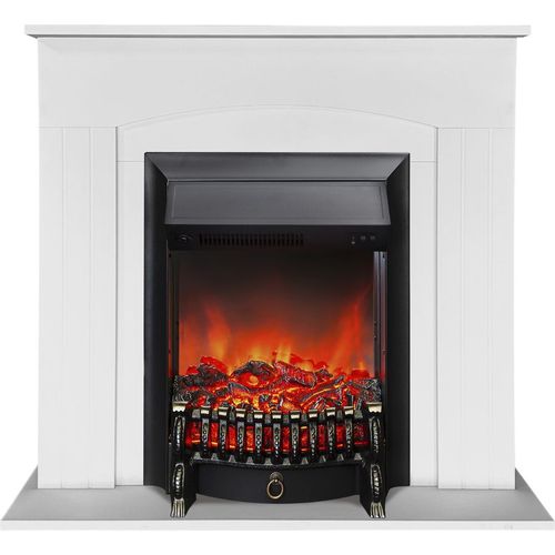 Электрокамин REALFLAME Crosby WT/Fobos BL белый