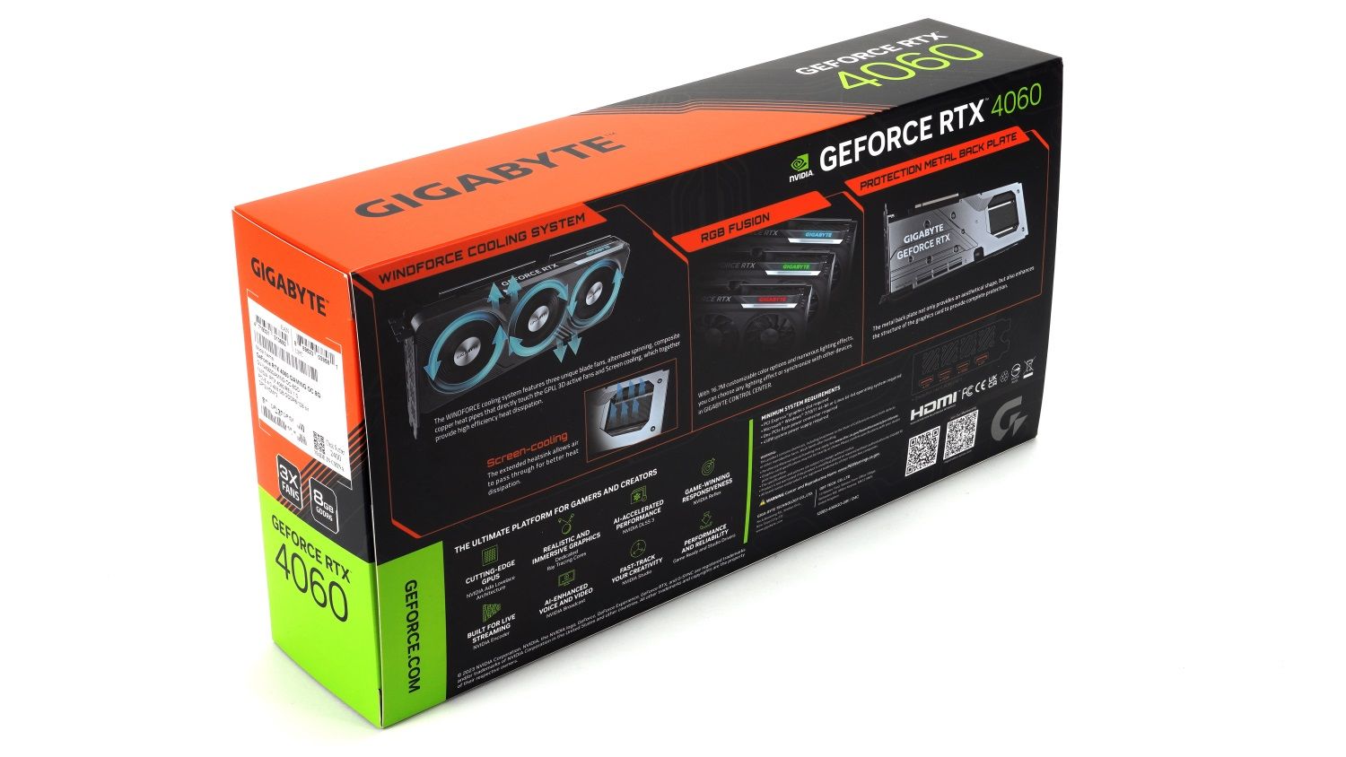 Обзор товара видеокарта GIGABYTE NVIDIA GeForce RTX 4060 GV-N4060GAMING  OC-8GD 8ГБ Gaming, GDDR6, OC, Ret (1963824) в интернет-магазине СИТИЛИНК