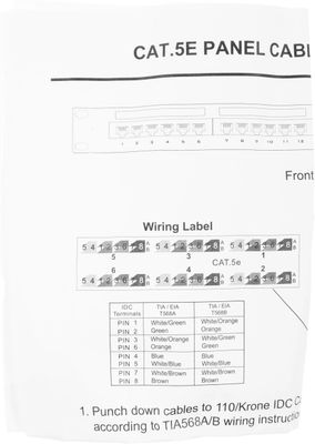 Патч-панель ITK (PP24-1UC5EU-D05) 19" 1U 24xRJ45 кат.5E UTP – купить в ...