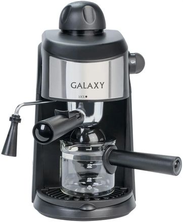 Кофеварка GALAXY LINE GL 0753,  рожковая,  черный [гл0753л]