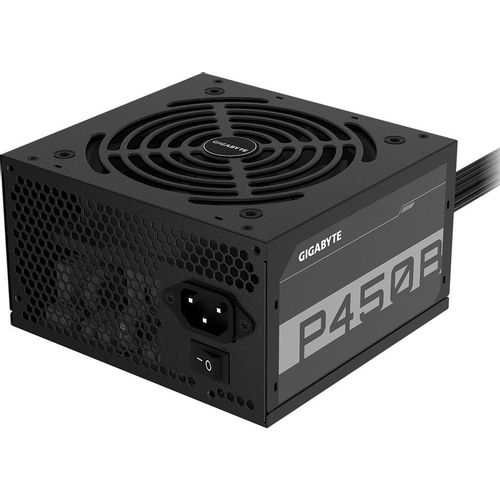 Блок питания Gigabyte GP-P450B, 450Вт, 80 PLUS BRONZE, 120мм, черный, retail