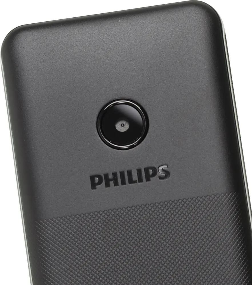 Характеристики Сотовый телефон Philips Xenium E168, черный (492392)  смотреть в СИТИЛИНК