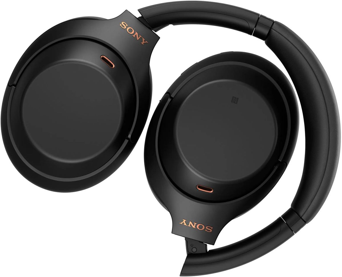 Наушники Sony WH-1000XM4, 3.5 мм/Bluetooth, накладные, черный [wh
