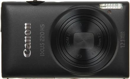 Цифровой компактный фотоаппарат Canon IXUS 220 HS,  черный