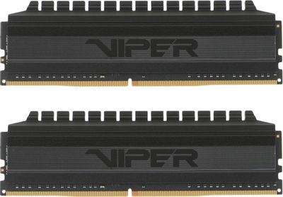 Оперативная память Patriot Viper 4 Blackout PVB416G360C8K DDR4 -  2x 8ГБ 3600МГц, DIMM,  Ret