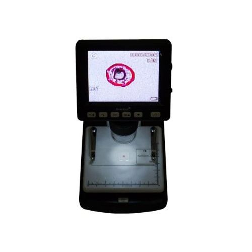Микроскоп LEVENHUK DTX 500 LCD, цифровой, 20-500х, черный/серебристый [61024]