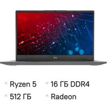 Изображение товара Ноутбук IRU Tactio 15BHR 15.6 IPS AMD Ryzen 5 16ГБ 512ГБ SSD Windows 11 Pro