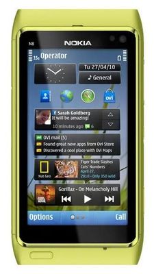 Смартфон Nokia N8,  зеленый