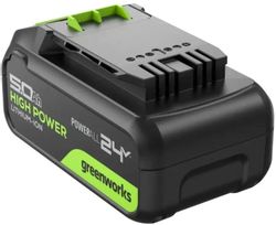 Батарея аккумуляторная GREENWORKS G24HP5, 24В, 5Ач, Li-Ion