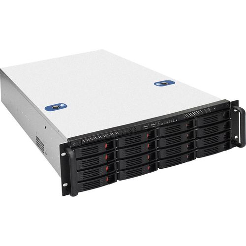 Корпус для сервера монтируемый в стойку EXEGATE Pro, 3U, 2 x 1200 Вт, черный [ex292422rus]