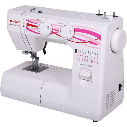 Швейная машина Janome Sew Line 500s, белый