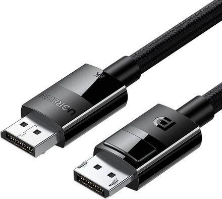 Кабель аудио-видео UGREEN DP114,  DisplayPort (m) -  DisplayPort (m),  5м, черный [80394]
