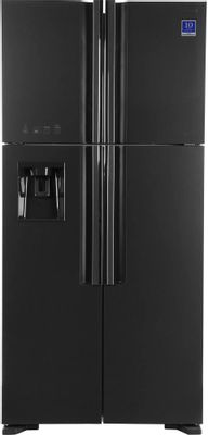 Холодильник двухкамерный Hitachi R-W660PUC7 GGR Side by Side, инверторный серый