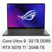 Изображение товара Игровой ноутбук ASUS ROG Zephyrus G16 16 OLED 32ГБ 2ТБ RTX 5070 Ti