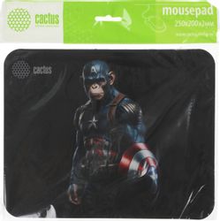 Cactus Captain America рисунок, ткань, 250х200х3мм