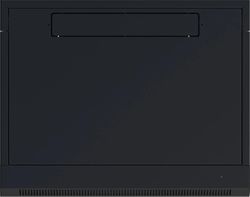 Шкаф коммутационный NTSS NTSS-W12U6060GS-BL NTSS-W12U6060GS-BL настенный, стеклянная передняя дверь, 12U, 570x635x600 мм
