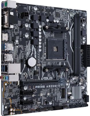 ASUS PRIME A320M K CSM SocketAM4 AMD A320 mATX Ret 1986479