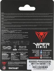 Оперативная память Patriot Steel Series PVS432G320C8S DDR4 - 1x 32ГБ