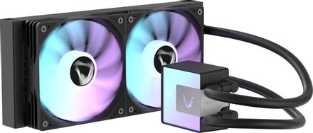 Система водяного охлаждения Formula Ice Jet Glow 240,  4-pin,  ARGB,  120мм,  черный,  retail [ice jet glow 240 bk]