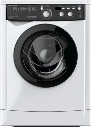 Стиральная машина Indesit MyTime EWSD 51031 BK CIS, с фронтальной загрузкой, 5кг, 1000об/мин